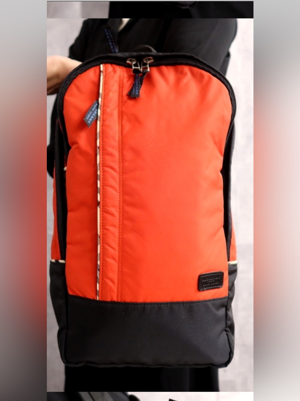 Burberry blue label Orange Backpack -